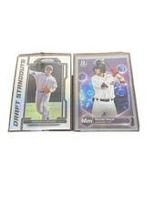 Marcelo Mayer 2021 Silver Prizm Draft Standouts & 2022 Platinum Precious Elem 