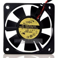 ADDA AD0612HB-A70GL 6025 DC12V 0.23A 6CM 2-Wire Dual Ball Cooling Fan