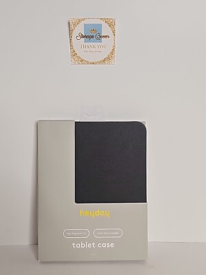 Apple iPad Mini 6 Tablet Case By Heyday Black Saffiano