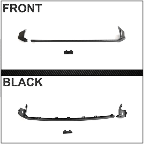 For BMW G80 M3 G82 G83 M4 21UP Dry Carbon Rear Diffuser Garnish Trim Replacement - Picture 9 of 12