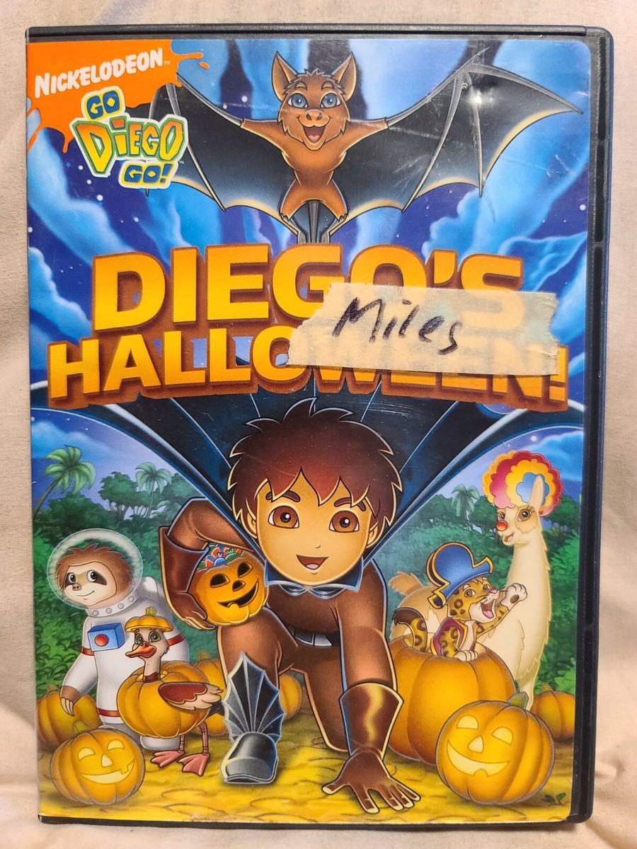 SHELF00L DVD tested~ Nickelodeon- go diego go - Diego's Halloween