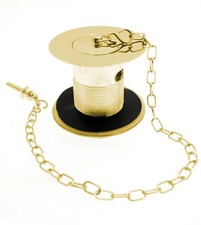Belfast Kitchen Sink Waste Slotted in Gold