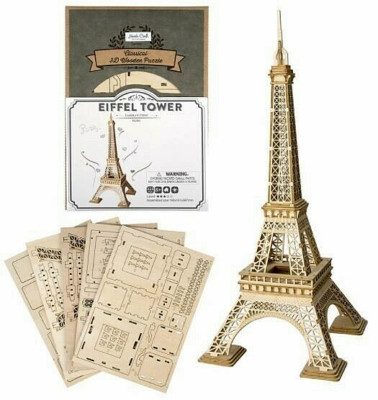 Robotime Classical 3D Wooden Puzzle Eiffel Tower