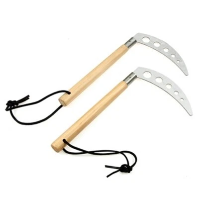 PROFORCE Natural Competition Kamas Weapon For Martial Arts Karate Training - Pair