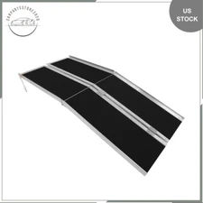 10 Ft 600 Lb Multi Fold Breifcase Aluminum Wheelchair Ramp Rated Tool