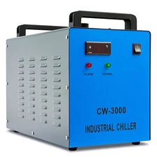 OMTech 9L Industrial CW-3000 Water Chiller 40W 50W Laser Engraver Cutter