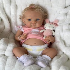 RXDOLL Realistic Reborn Baby Dolls Silicone Full Body Girl 18 Inch Lifelike B...