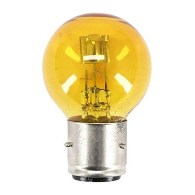Ampoule LED BA21D 5730 Jaune 6V-30V – Pour Phare Avant Moto, 800LM