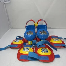 Nickelodeon Paw Patrol Junior Adjustable Roller Skates W/ Elbow And Knee Pads