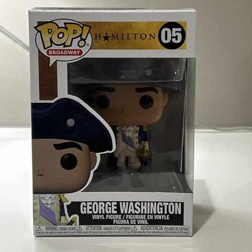 NIB Hamilton Funko Pop George Washington 05 Broadway