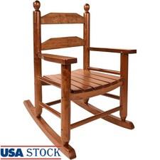 Durable Kids Rocking Chair Non-Toxic Safe Toddler Furniture Easy Assembly New