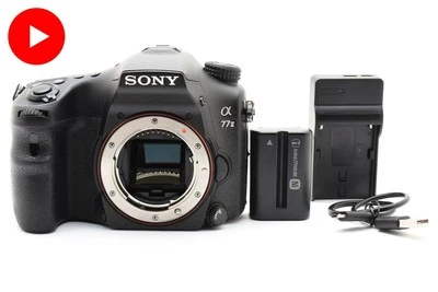 Sony Alpha a77 α77 II Negro Digital SLR Cámara Cuerpo De JAPÓN *EXC + 5 * - Imagen 1 de 4