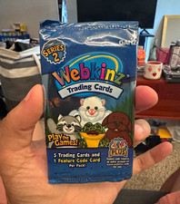 GANZ Webkinz Series 2 Sealed Pack 6 Cards Feature Code Card Non-Sport
