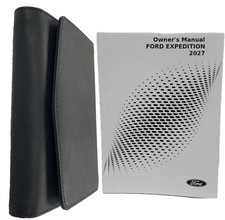 Owner's Manual for 2027 Ford Expedition ; Book & Case