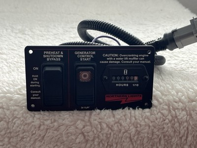 #ad Northern Lights start stop panel #22 95605 $225.00