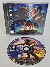 Small Soldiers (Sony PlayStation, 1998) CIB Black Label w/Reg Card Tested