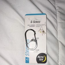 Nite Ize G-Series #2 Stainless Steel S-Shaped...
