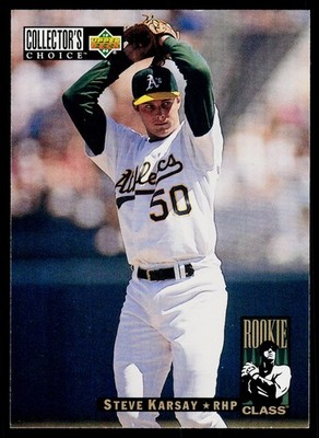 1994 Collector's Choice #13 Steve Karsay