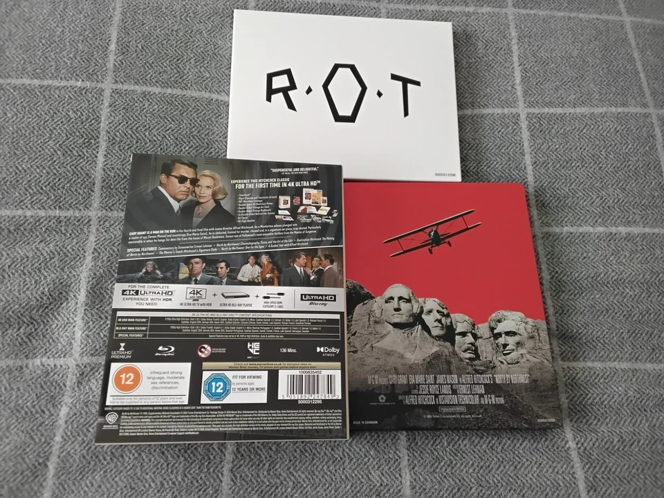 North By Northwest 4K UHD & Blu-ray Lenticular Cover Collector's Edition - Image 2 of 3