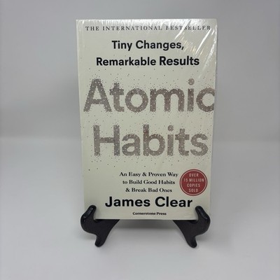 Atomic Habits James Clear Paperback Book Sealed Tiny Changes Remarkable