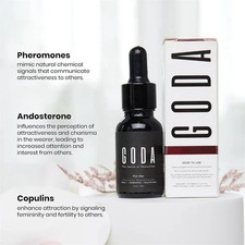 GODA Silk Body Oil with Pheromone Fragrance Brightens Complexion Tightens Deepl.