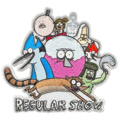 Patch C&D Visionary - Regular Show Group 3.25''x3'' NEW Iron-On Embroidered