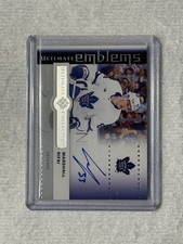 2024-25 UD Ultimate Hockey Emblems Autographs Rookies #UERRI Marshall Rifai