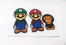Super Mario Bros Sticker 5x3.5 Inches