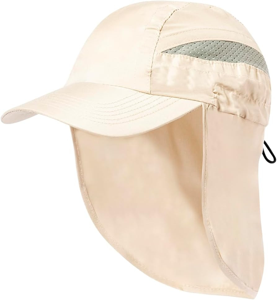Gorra Con Protector Cuello-Nuca. Gorra Trekking Montaña Senderismo. Gorra Cierre