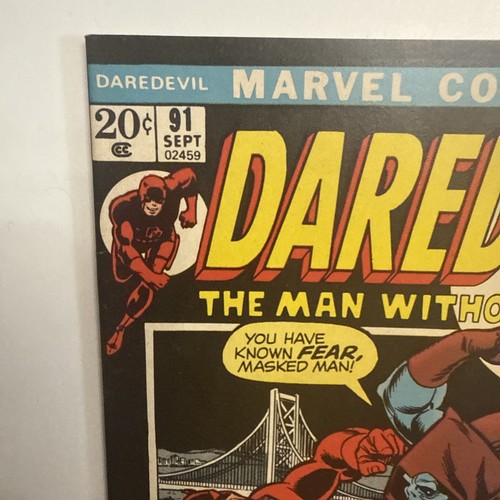 Daredevil #91 (Marvel Comics September 1972) - 第 2/6 張圖片