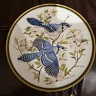1980 Franklin Porcelain collector's plate featuring Blue Jay — photo 1