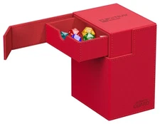 MTG Ultimate Guard Flip n Tray 133 Red Commander Deck Box