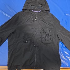 CP COMPANY Chrome Nylon Goggle Full Zip Overshirt/Jacket 3XL ptp26.5”Worn ones 