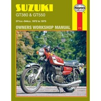 Suzuki GT380 GT550 J/K/L/M 1972-1975 UK USA Motorrad Workshop Manual Haynes