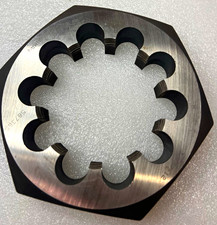 Newman HSS Hex Fixed Threading Die 3.137-12 High Speed Steel