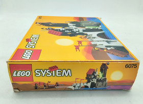 LEGO 6075 Wolfpack Tower BOX ONLY ORIGINAL BOX Wolfpack Castle Vintage Knights Castle