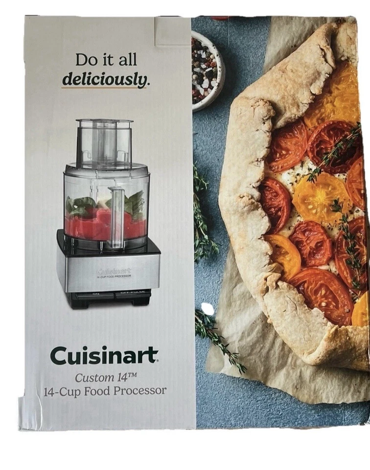 NEW Cuisinart Custom 14 14-Cup Food Processor DFP-14BCNY - Image 2 of 4