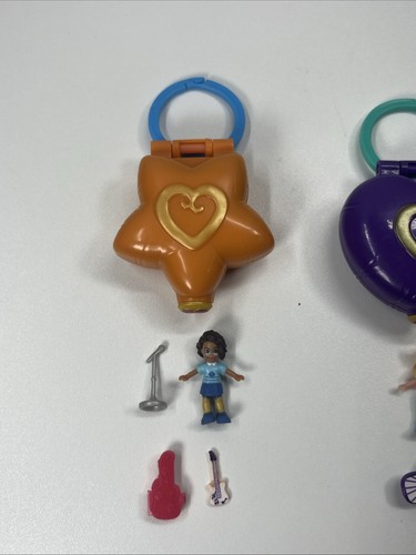 4x Polly Pocket Compacts Schlüsselanhänger Konvolut - Bild 2 von 17
