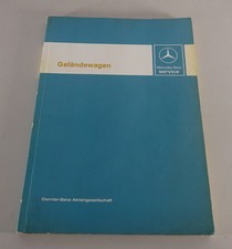 Manuale Di Officina Mercedes G-Modello W 460 230 G 280 GE 240 GD 300 GD 01/1979