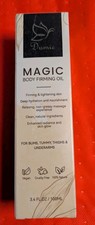 DUMIE Magic Body Firming Oil 3.4 FL OZ, Korean Skin Care Post-Shower Body Oil