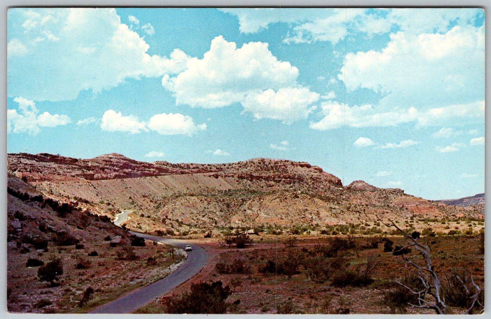 Vtg Postcard Goodnight Memorial Palo Duro Canyon, Amarillo, TX 1950s