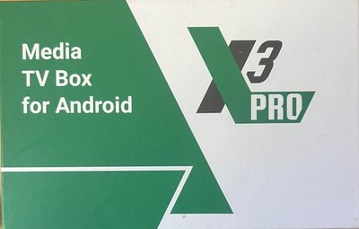 TV Box Android Ugoos X3 PRO