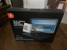 15.6 Single Screen Portable DVD Player