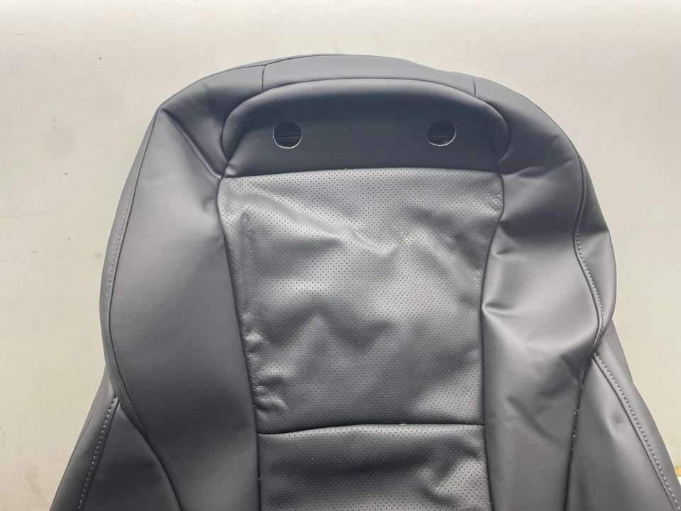 OE BLACK LEATHER FRONT LEFT UPPER DRIVER SEAT CUSHION FOR 2023 2024 HONDA ACCORD - Image 2 of 4