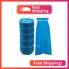HOIRIX 30 Pack Vomit Bags Disposable,Portable Emesis Bags 1000ml Leak Resistant
