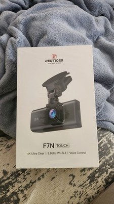 Red Tiger F7N Touch Voice Control Smart Dash Cam 4k Ultra Clear 5.8Ghz Wifi 6