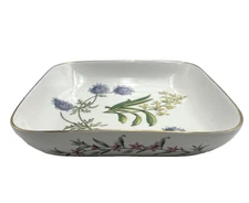 Spode Stafford Flowers Square Baker Gilea Arides Oven to Table England