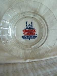 Vintage Las Vegas Nevada Casino Ashtray, Holiday Inn Riverboat Casino MINT!