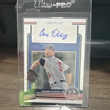 Panini 2023 USA Baseball Stars & Stripes Cameron Tilly Auto #18U-CT 18U