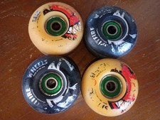 Made In USA Spitfire Wheels 54mm  Lucky ABEC 3 Bearings Set Of 4